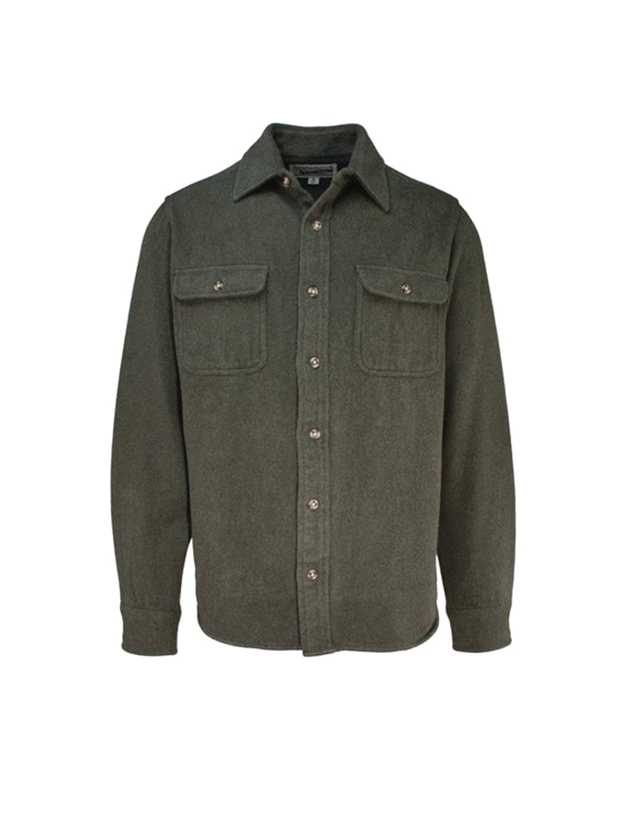 SH2430 Flannel Work Shirt - Olive