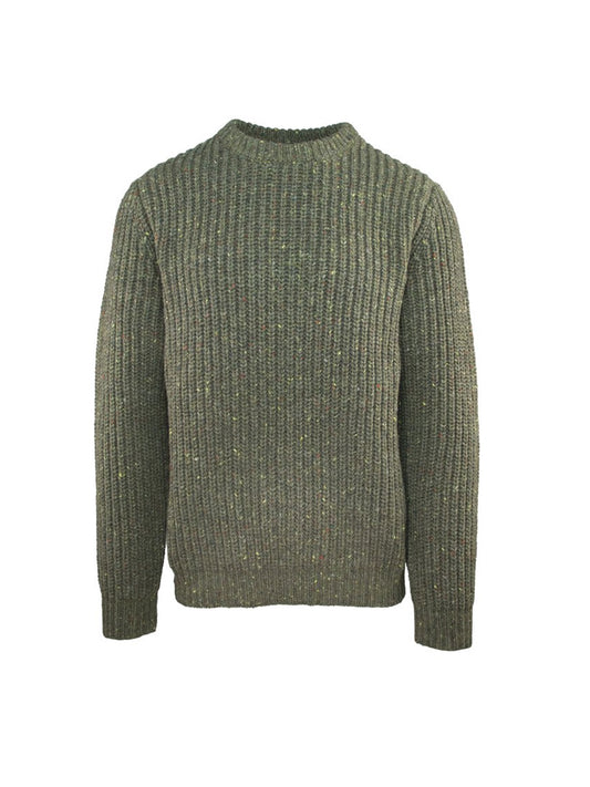 SW2464 Donegal Crewneck Sweater - Olive