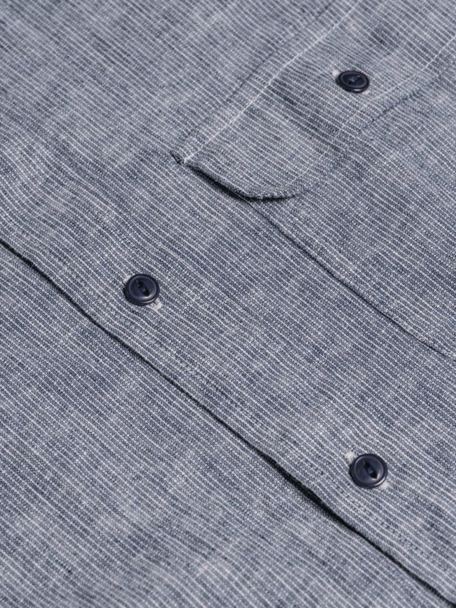 SH2304 Work Shirt - Ticking Stripe