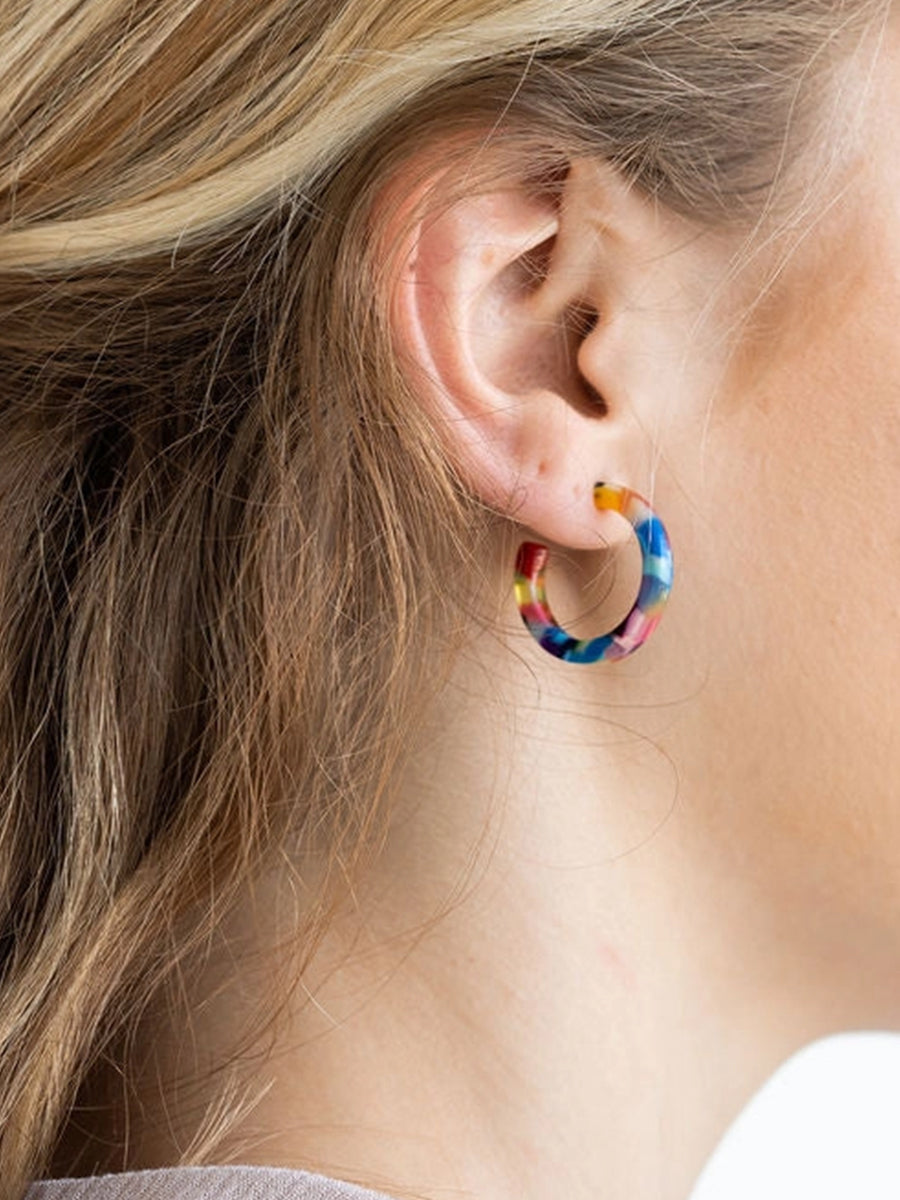 Cameron Mini Hoops - Fiesta Multi