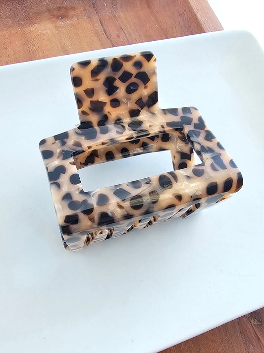 Carly Hair Claw - Cheetah