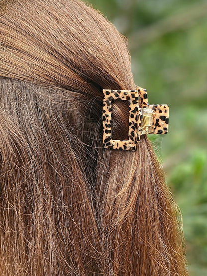 Carly Hair Claw - Cheetah