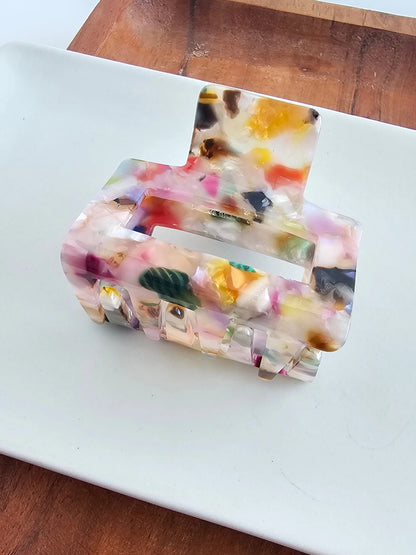 Carly Hair Claw - Confetti Multi