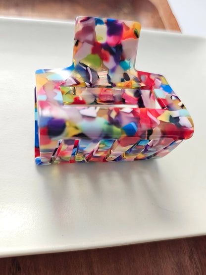 Carly Hair Claw - Fiesta Multi