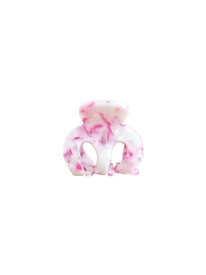 Claire Mini Hair Claw - Cherry Blossom