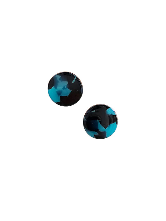 Sophie Studs - Blue Tortoise