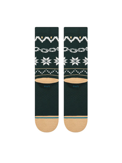 Break the Season Crew Socks - Pine