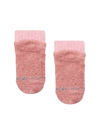 Cozy Slipper Sock - Dusty Rose