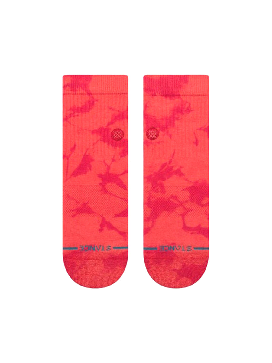 Dye-Namic Quarter Socks - Red