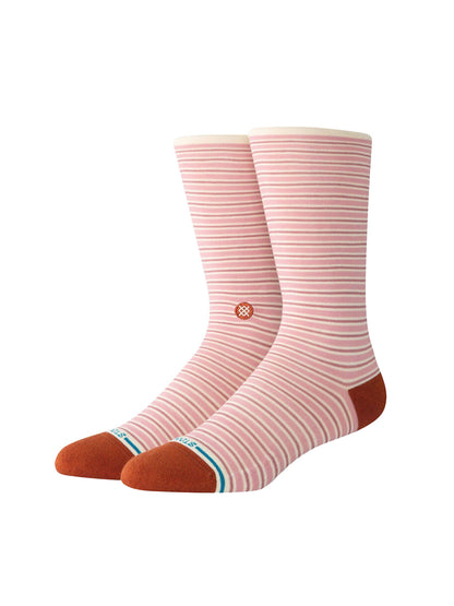 Fortune Crew Sock - Dusty Rose