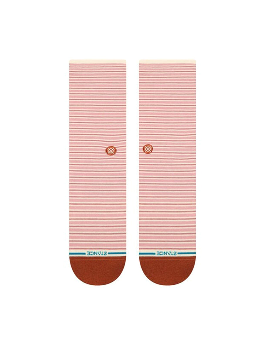 Fortune Crew Sock - Dusty Rose