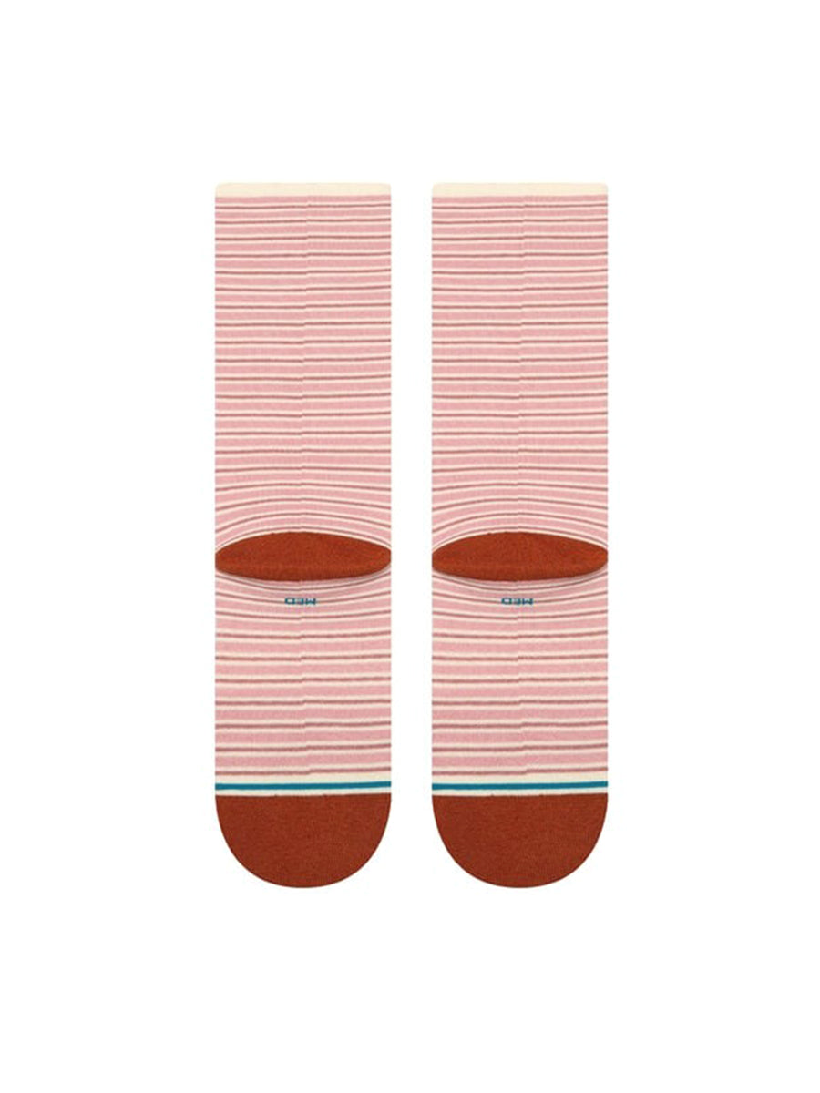 Fortune Crew Sock - Dusty Rose