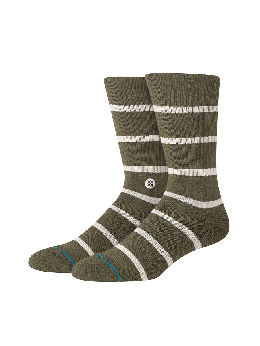 Heritage Crew Socks - Olive