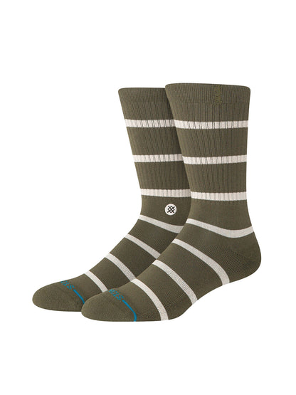 Heritage Crew Socks - Olive