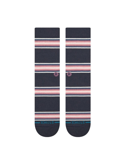 Hill Top Crew Socks - Navy