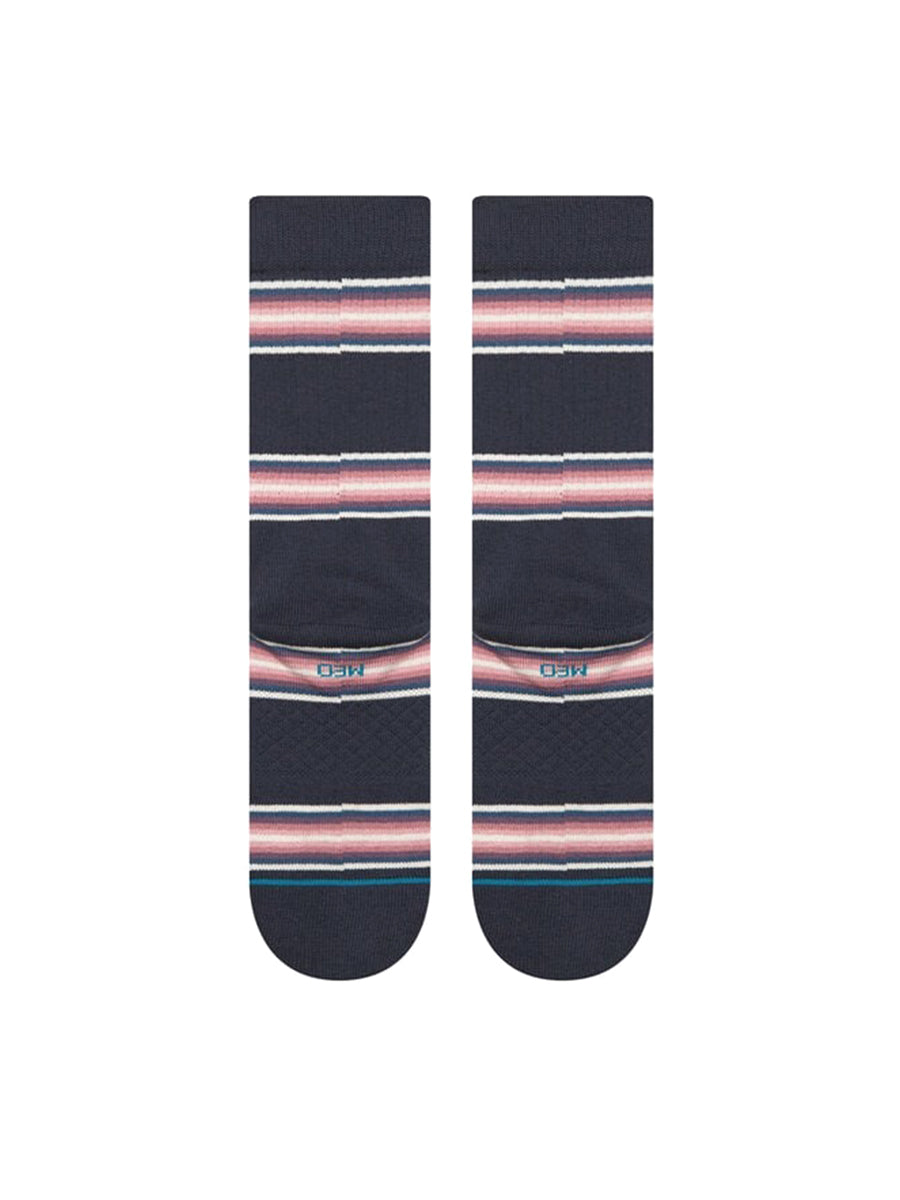 Hill Top Crew Socks - Navy