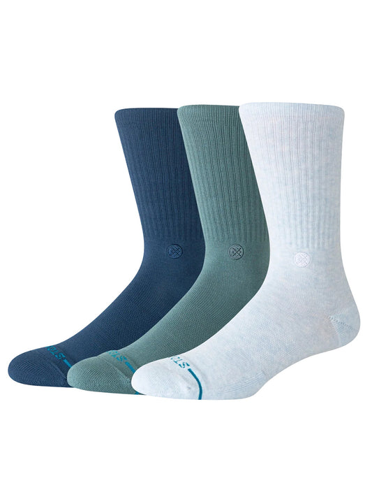 Icon Crew Sock 3-Pack - Mist