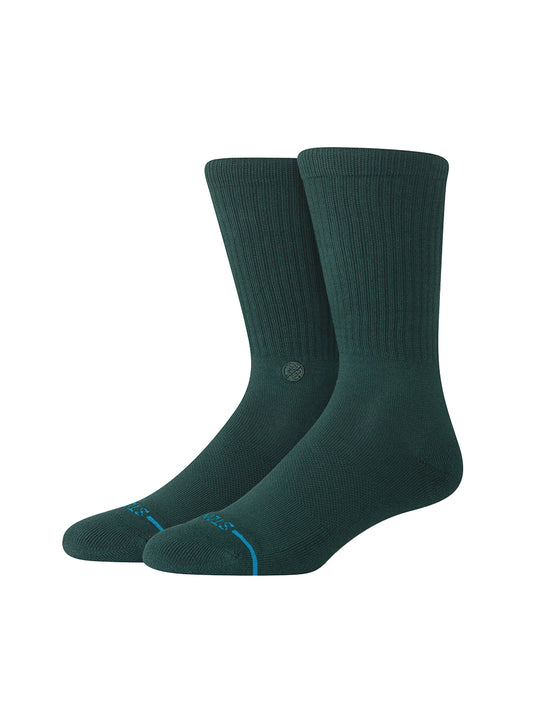 Icon Crew Socks - Pine