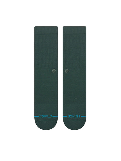 Icon Crew Socks - Pine