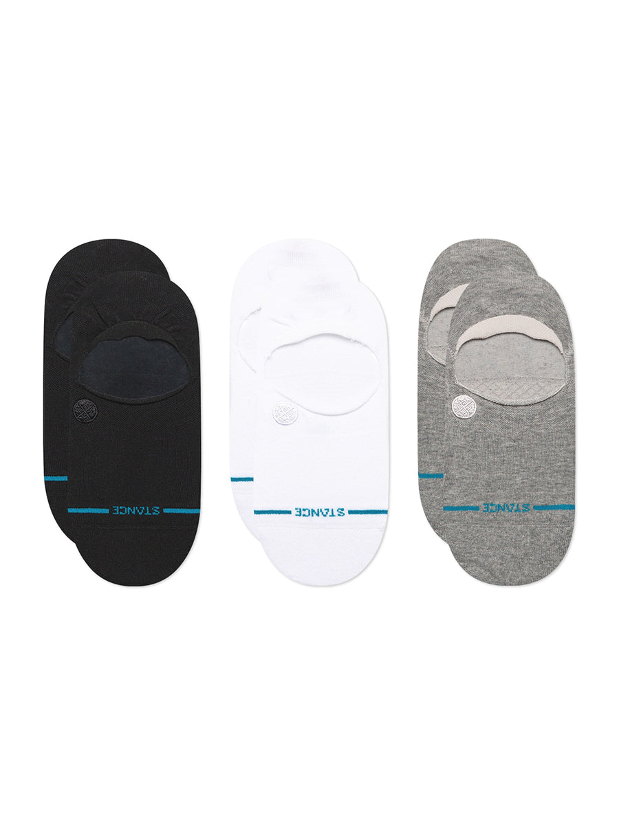 Icon 3-Pack No Show Socks - Multi