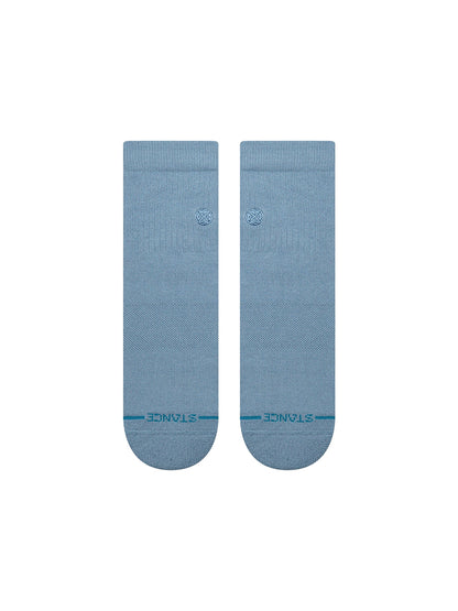 Icon Quarter Socks - Windward Blue