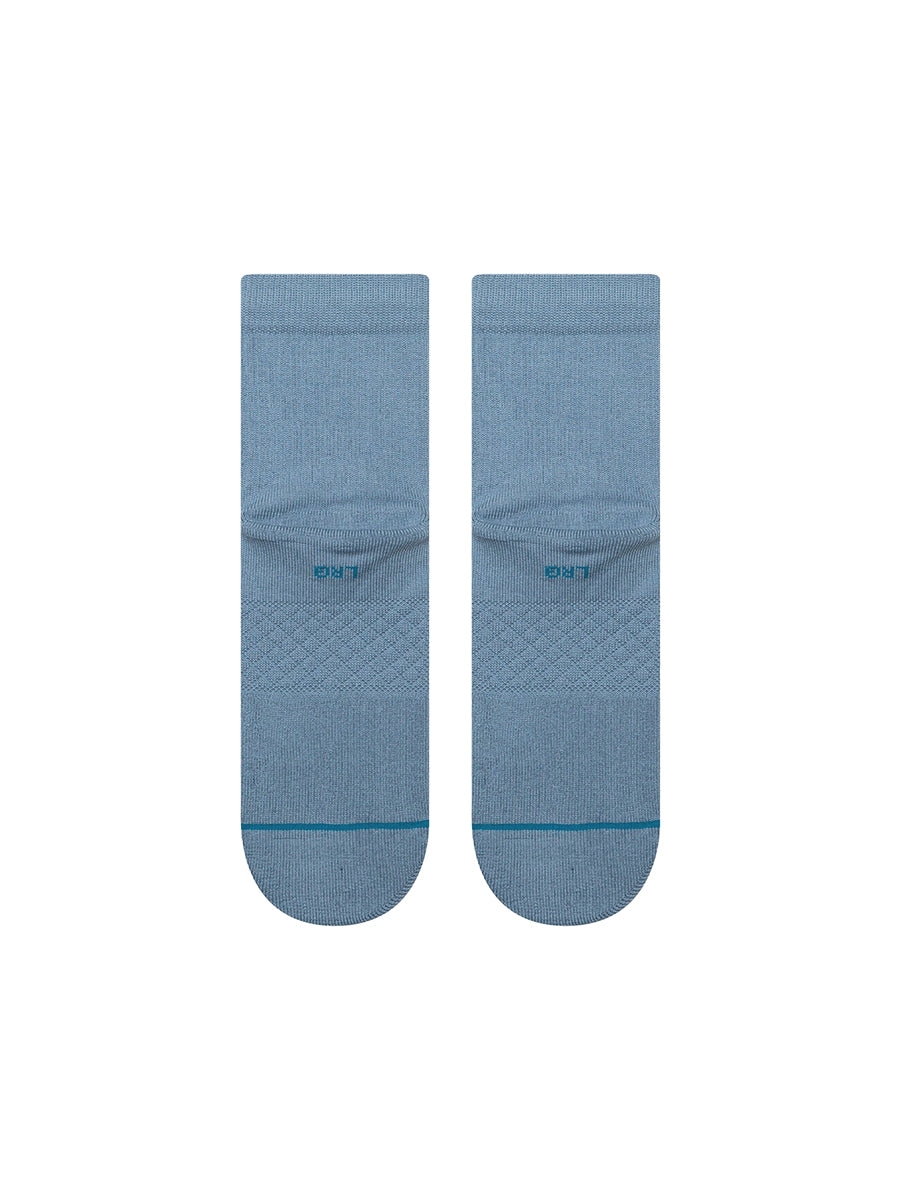 Icon Quarter Socks - Windward Blue
