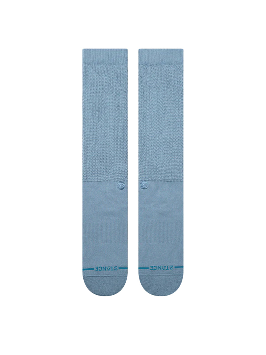 Icon Slouch Crew Socks - Windward Blue