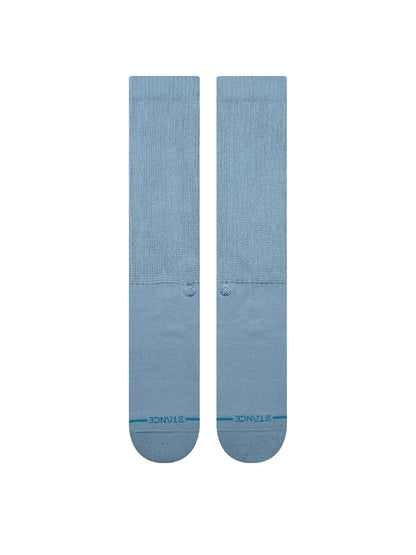 Icon Slouch Crew Socks - Windward Blue