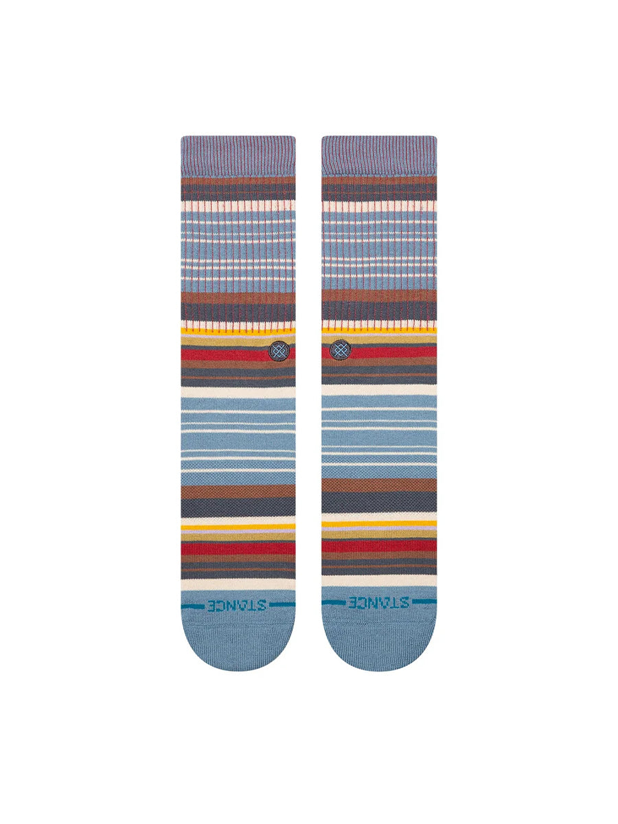 Jorongo Pop Crew Socks - Windward Blue