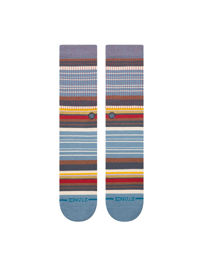 Jorongo Pop Crew Socks - Windward Blue