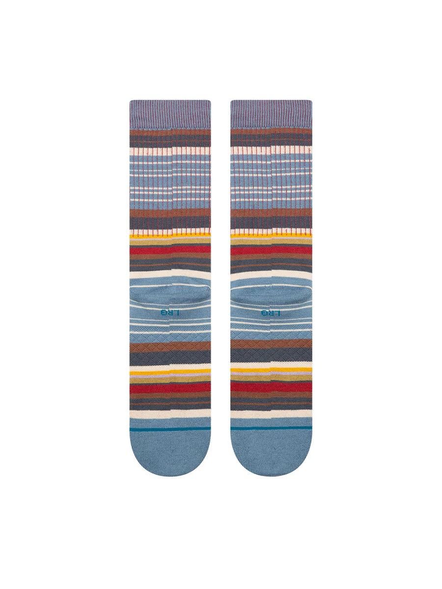 Jorongo Pop Crew Socks - Windward Blue