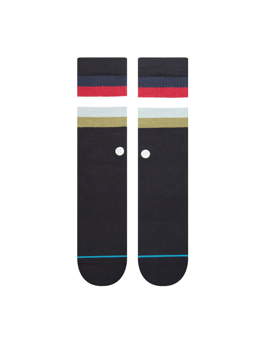 Maliboo Crew Sock - Black Fade