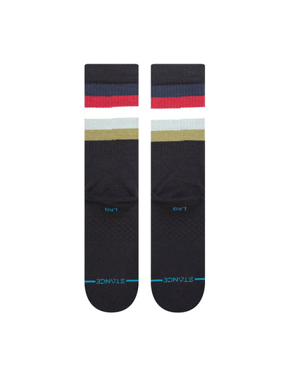 Maliboo Crew Sock - Black Fade