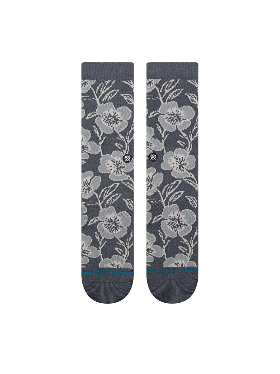Papaver Crew Socks - Grey