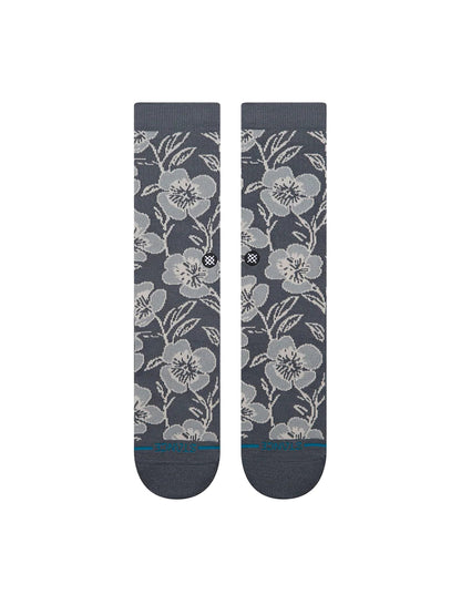 Papaver Crew Socks - Grey