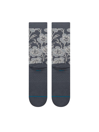 Papaver Crew Socks - Grey