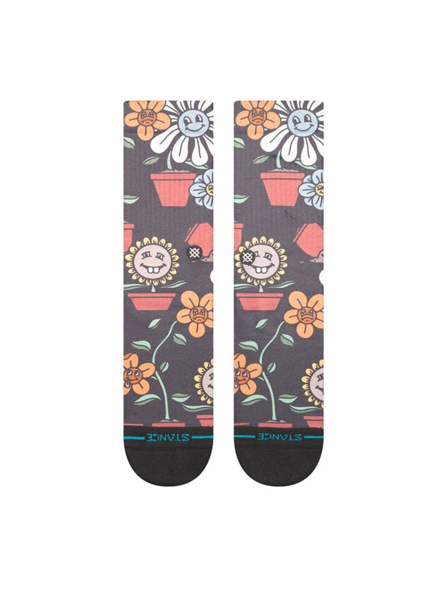 Planted Crew Socks - Black