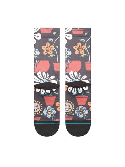 Planted Crew Socks - Black