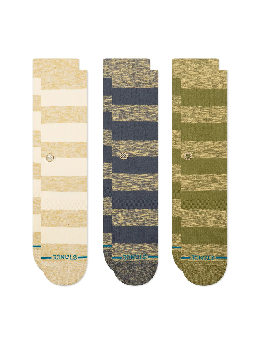 Portland Crew Socks 3-Pack - Canvas