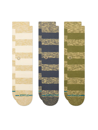 Portland Crew Socks 3-Pack - Canvas