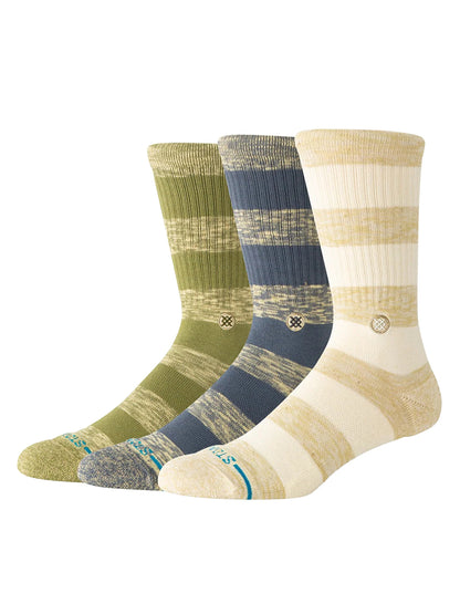 Portland Crew Socks 3-Pack - Canvas