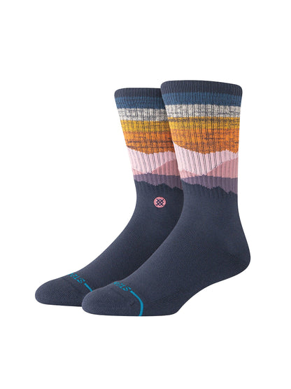 Saddleback Crew Socks - Navy