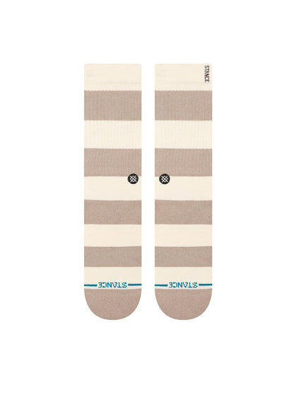 Stacked Up Crew Sock - Stingray