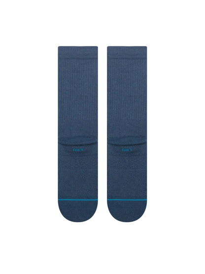 Stripes Crew Socks - Navy