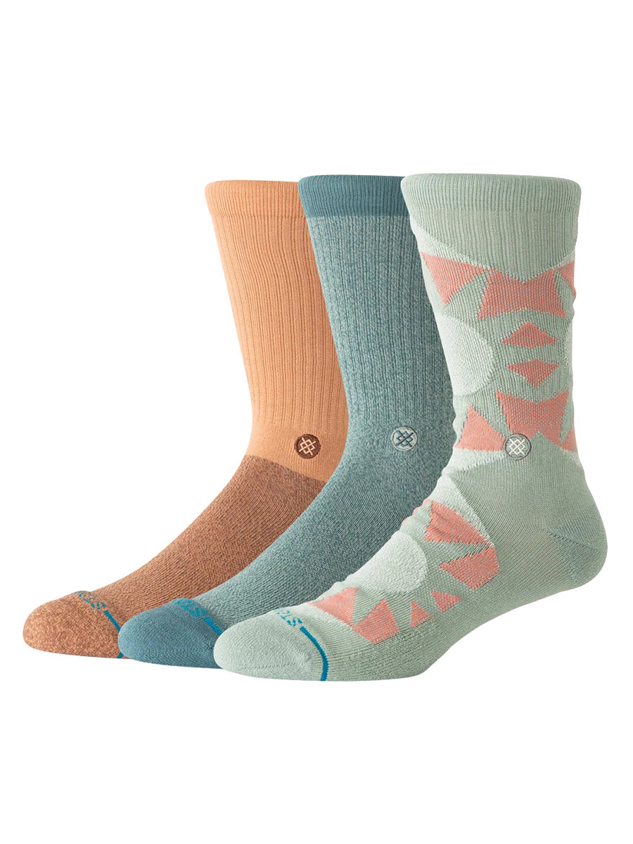 Sunnyville Stripe Crew 3-Pack - Multi
