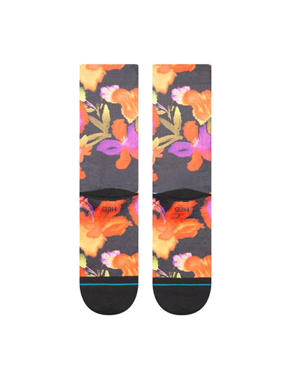 Watered Socks - Black