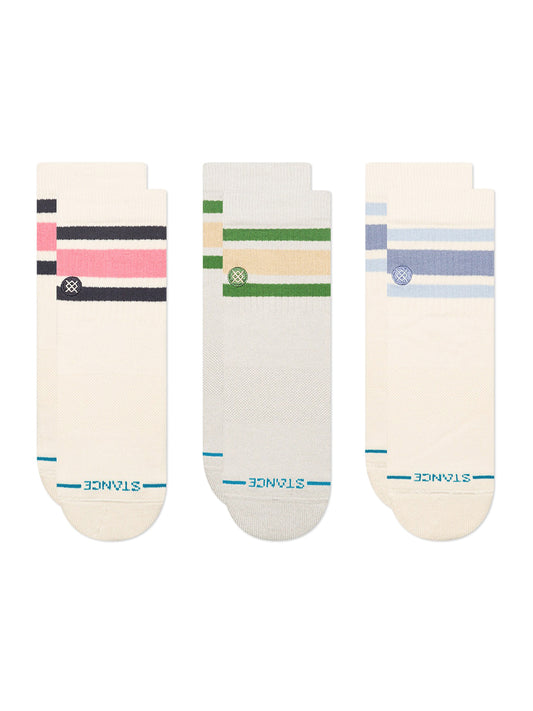 Women's Boyd Quarter Sock 3-Pack - Ivory