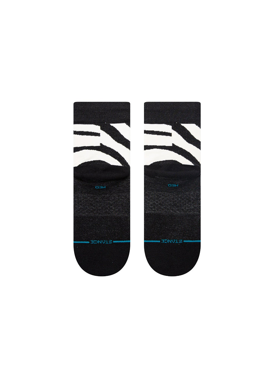 Ze Quarter Socks - Black