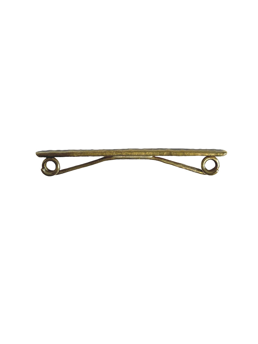 Bessemer Collar Clip - Polished Brass