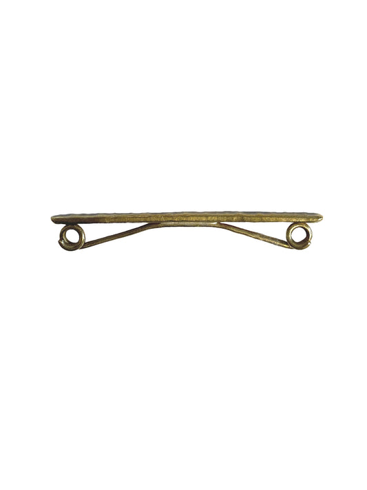 Bessemer Collar Clip - Polished Brass